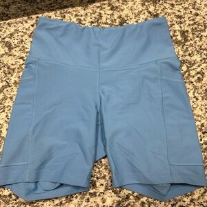 Blue old navy biker shorts